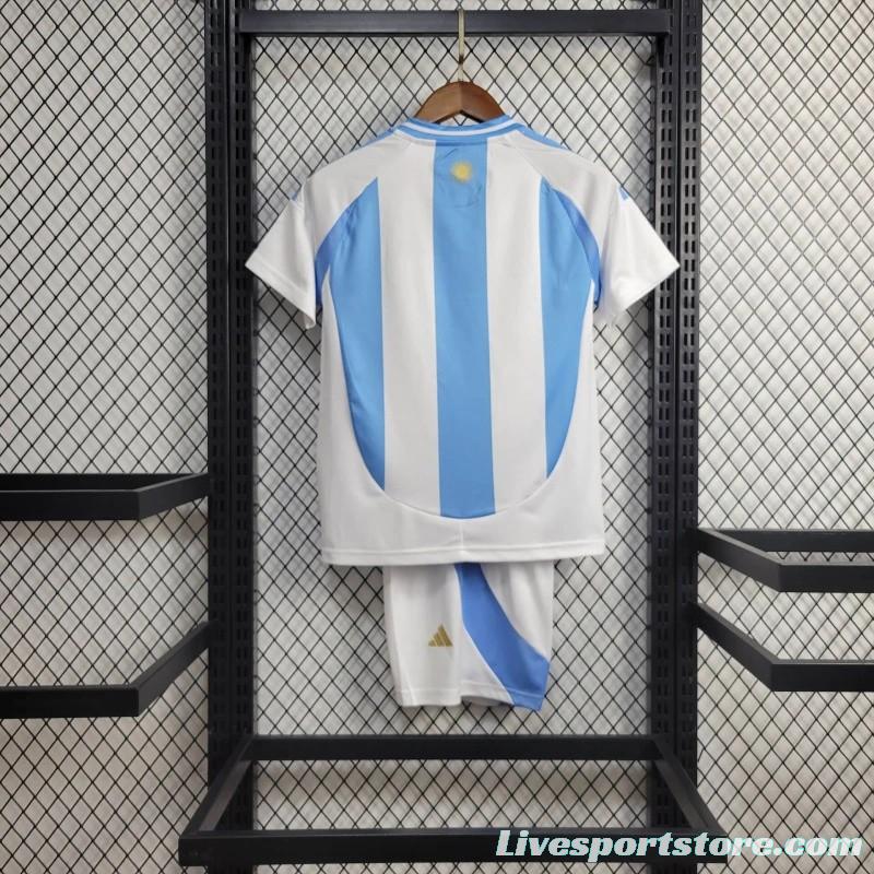 2024 Kids Argentina Home Jersey