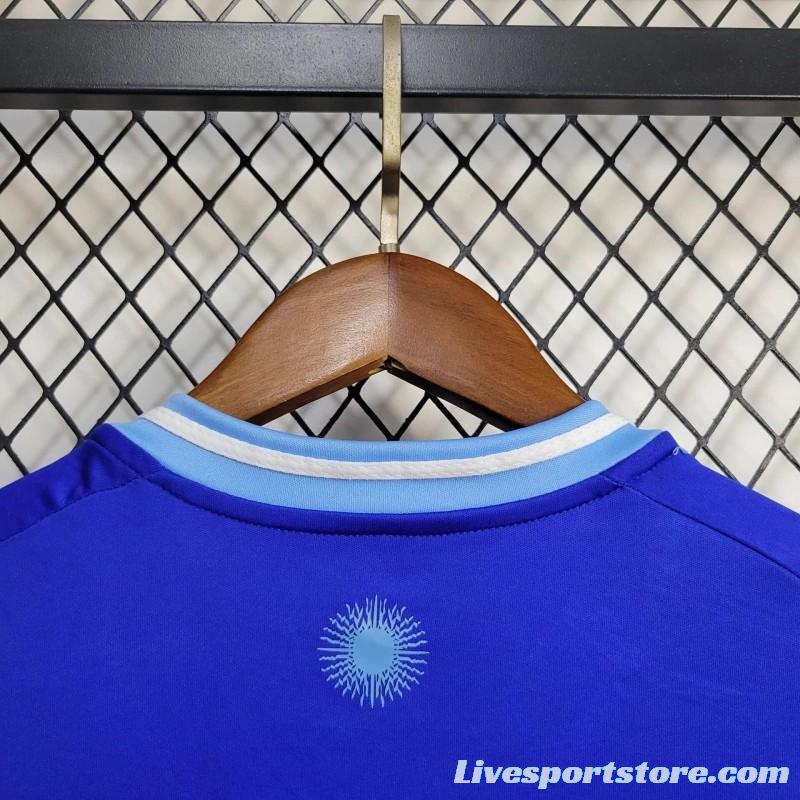 2024 Women Argentina Away Blue Jersey