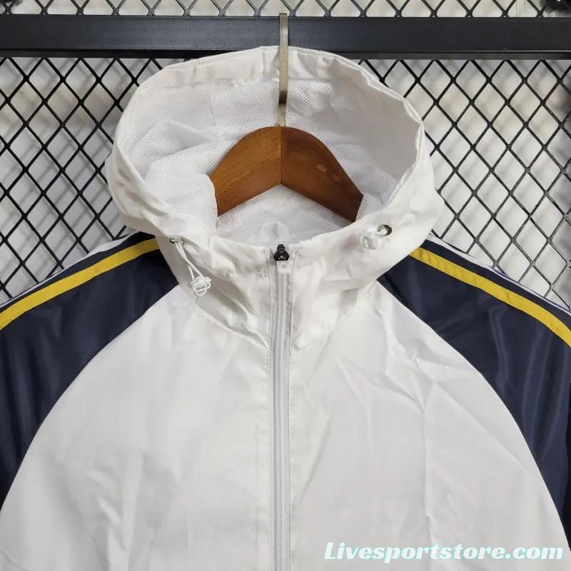 2024 Germany White Windbreaker