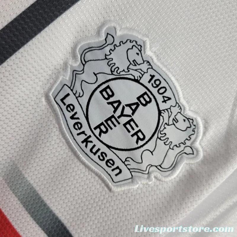 24/25 Bayer 04 Leverkusen Away White Jersey