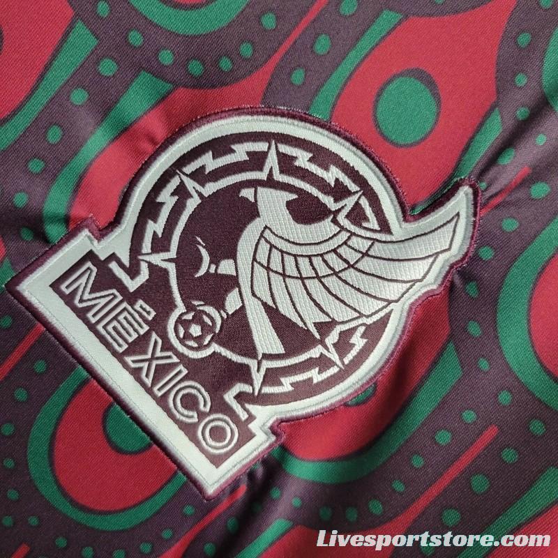 2024 Mexico Home Long Sleeve Jersey