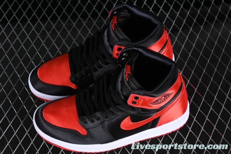 Air Jordan 1 High OG "Satin Bred" AJ1