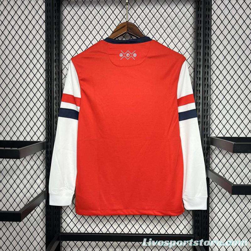 Retro 12/13 Arsenal Home Long Sleeve Jersey