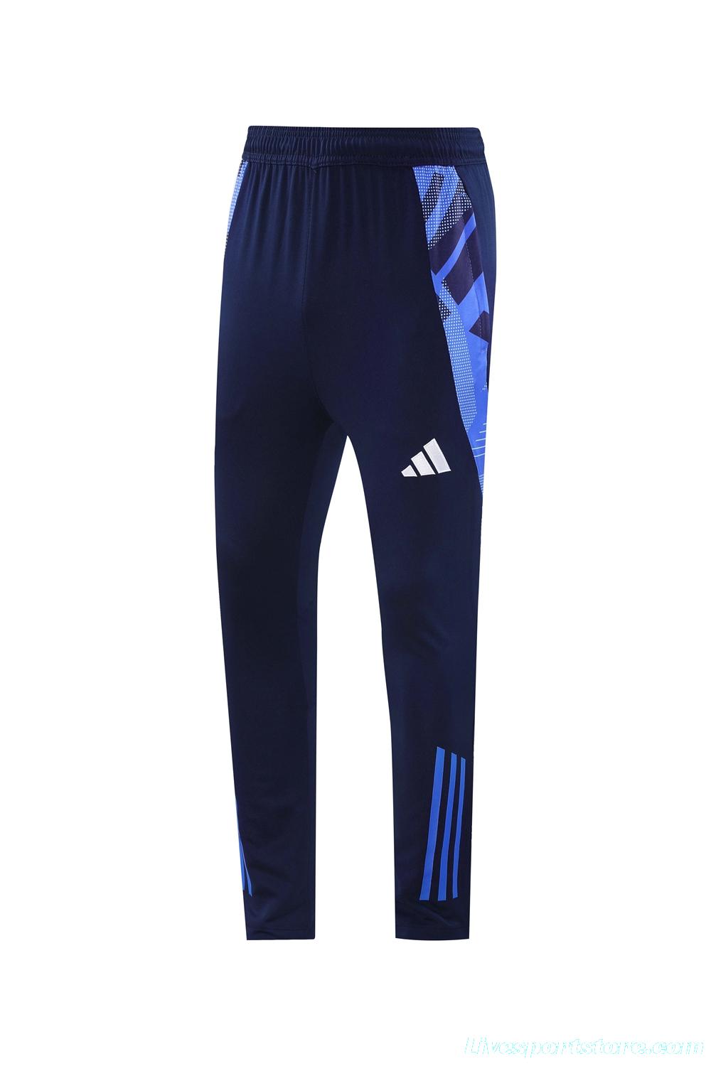 2024 Adidas Navy Half Zipper Jacket +Long Pants