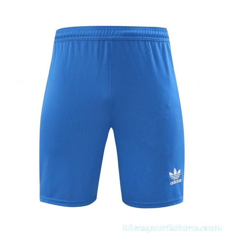 24/25 Adidas Original Blue Short Sleeve Jersey+Shorts