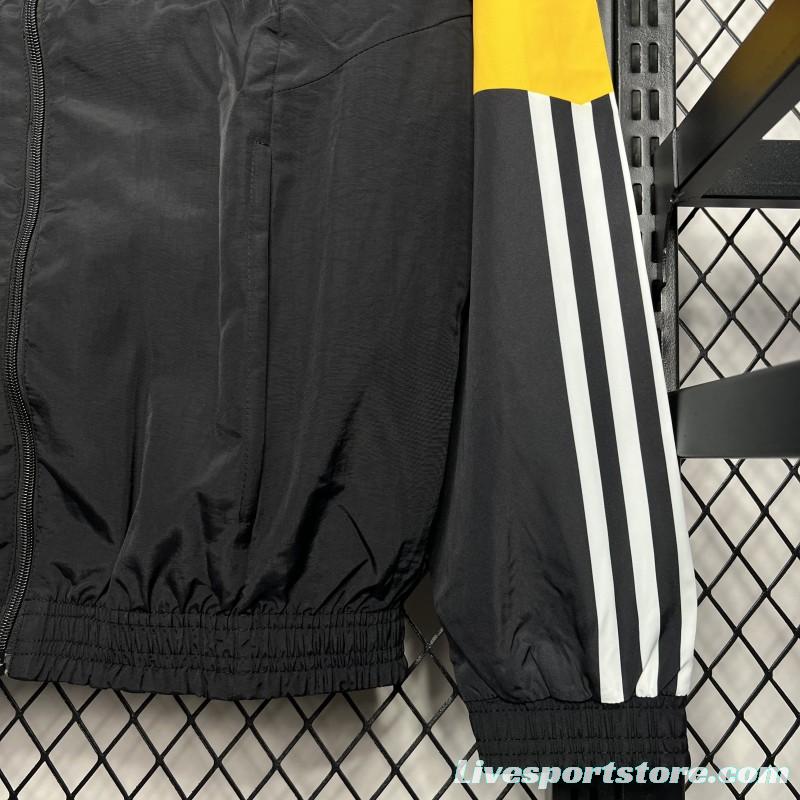 2024 Germany Black Windbreaker