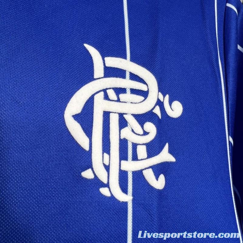 Retro 82/84 Glasgow Rangers Home Jersey