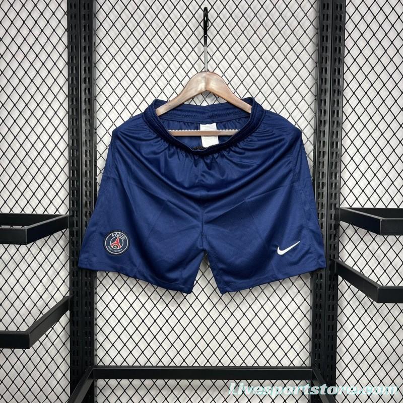 24/25 PSG/ Paris Saint-Germain Home Shorts