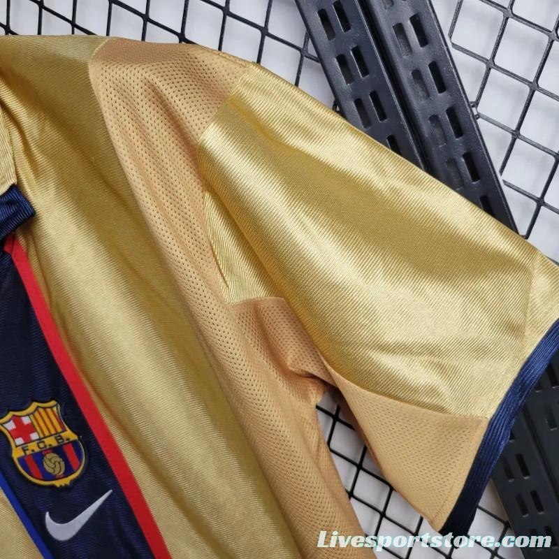 Retro 01/02 Barcelona Away Jersey