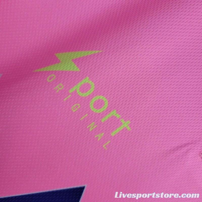 Retro 1992/93 Mexico Goalkeeper CAMPOS 1 Home Pink Jersey