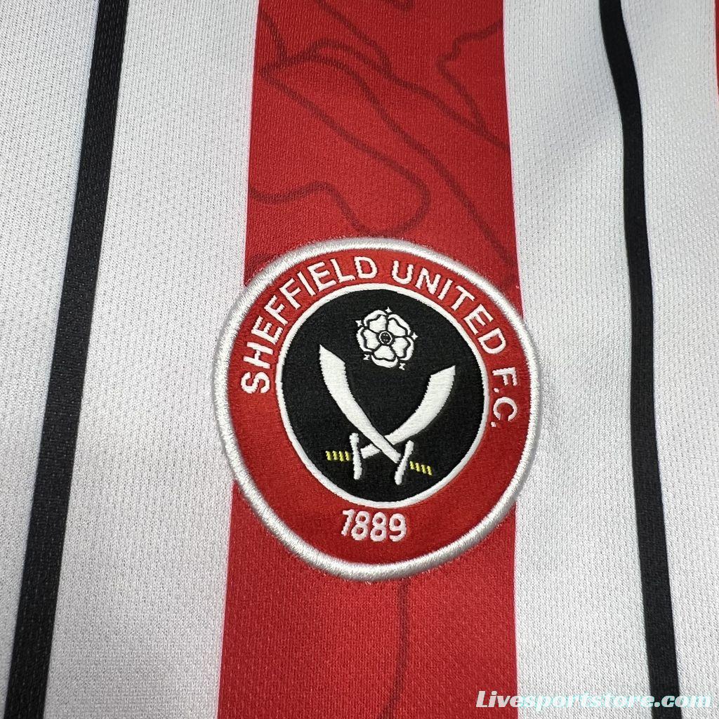 2024/25 Sheffield United F.C. Home Jersey