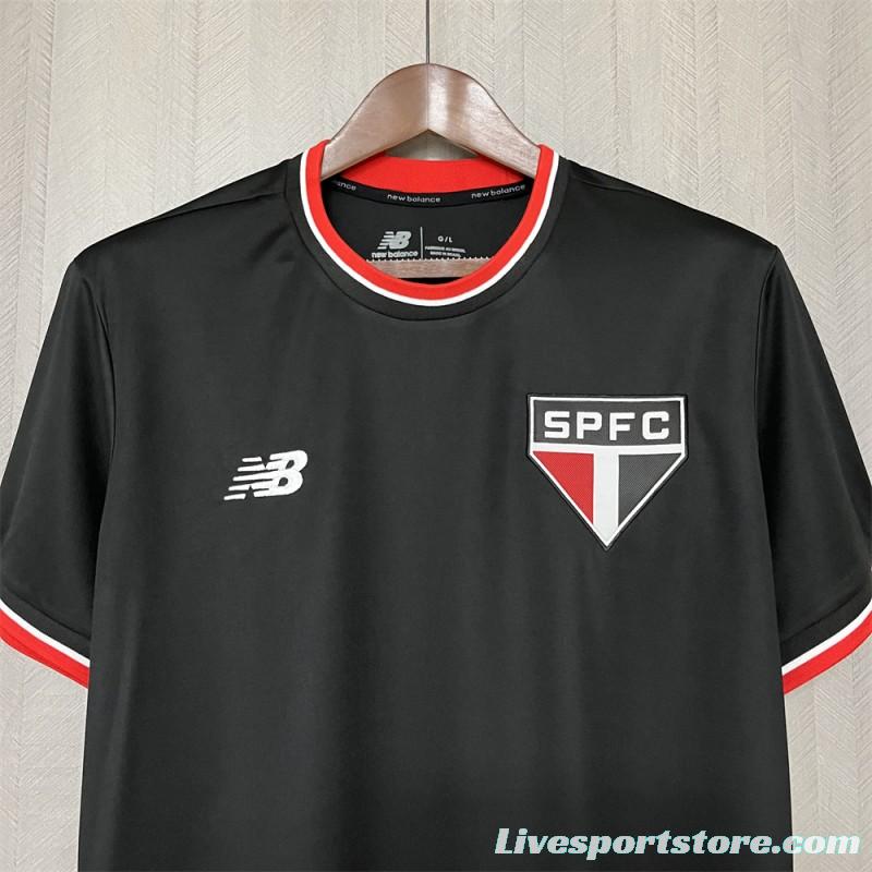 24/25 Sao Paulo Black Jersey