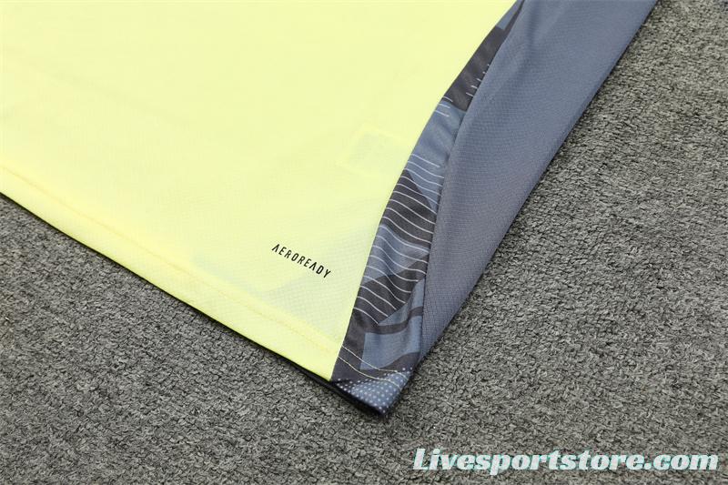 24/25 Juventus Yellow Short Sleeve Jersey+Shorts