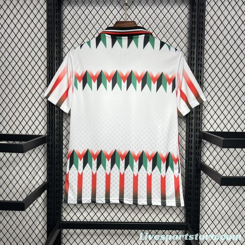 24/25 CD Palestino x Hypepeace White Jersey S-XXXXL