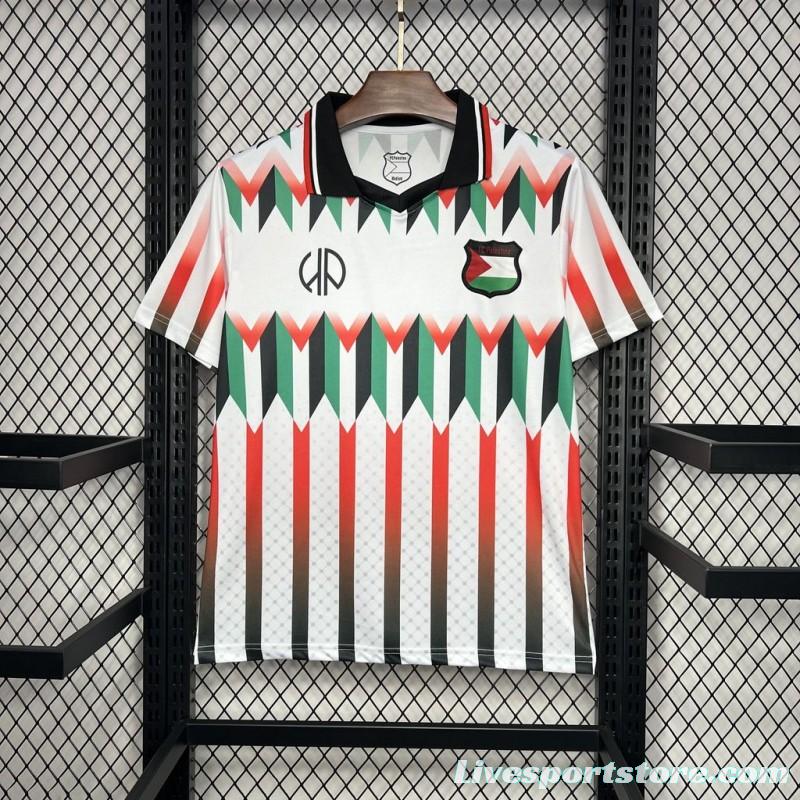 24/25 CD Palestino x Hypepeace White Jersey S-XXXXL