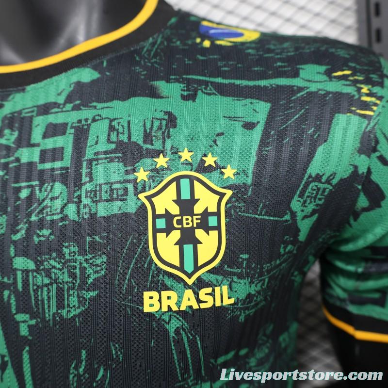 Player Version 2024 Brazil Green Special Jersey