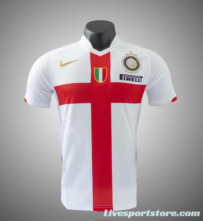 RETRO 07/08 Inter Away Soccer Jersey