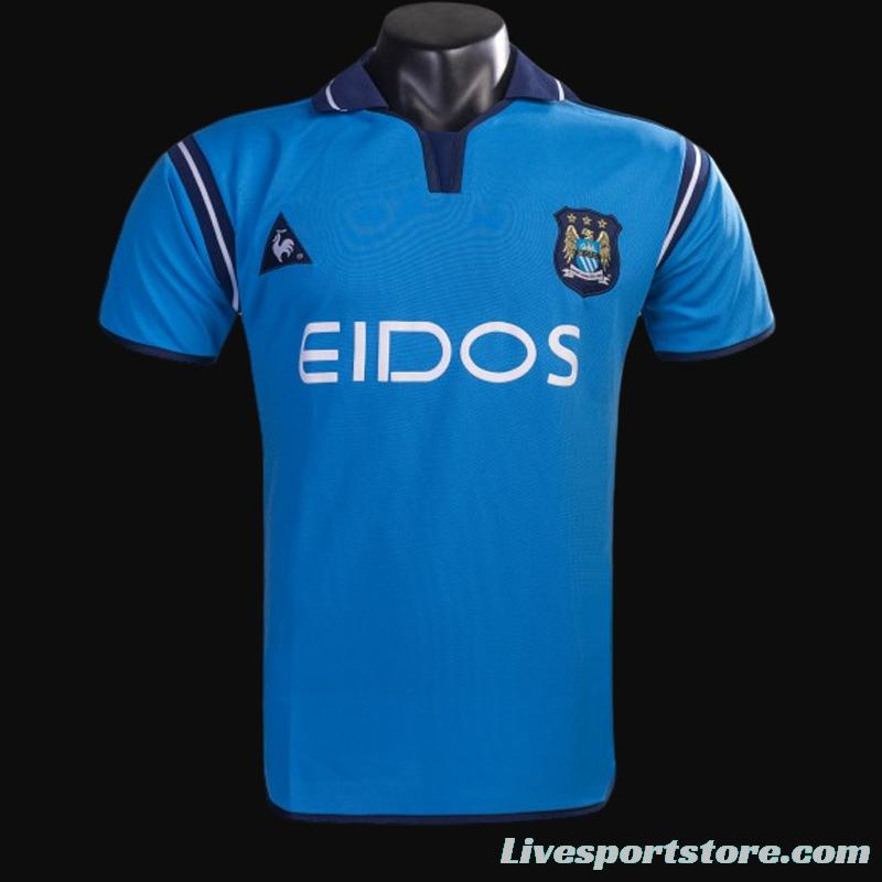 Retro 01/02 Manchester City Home Jersey