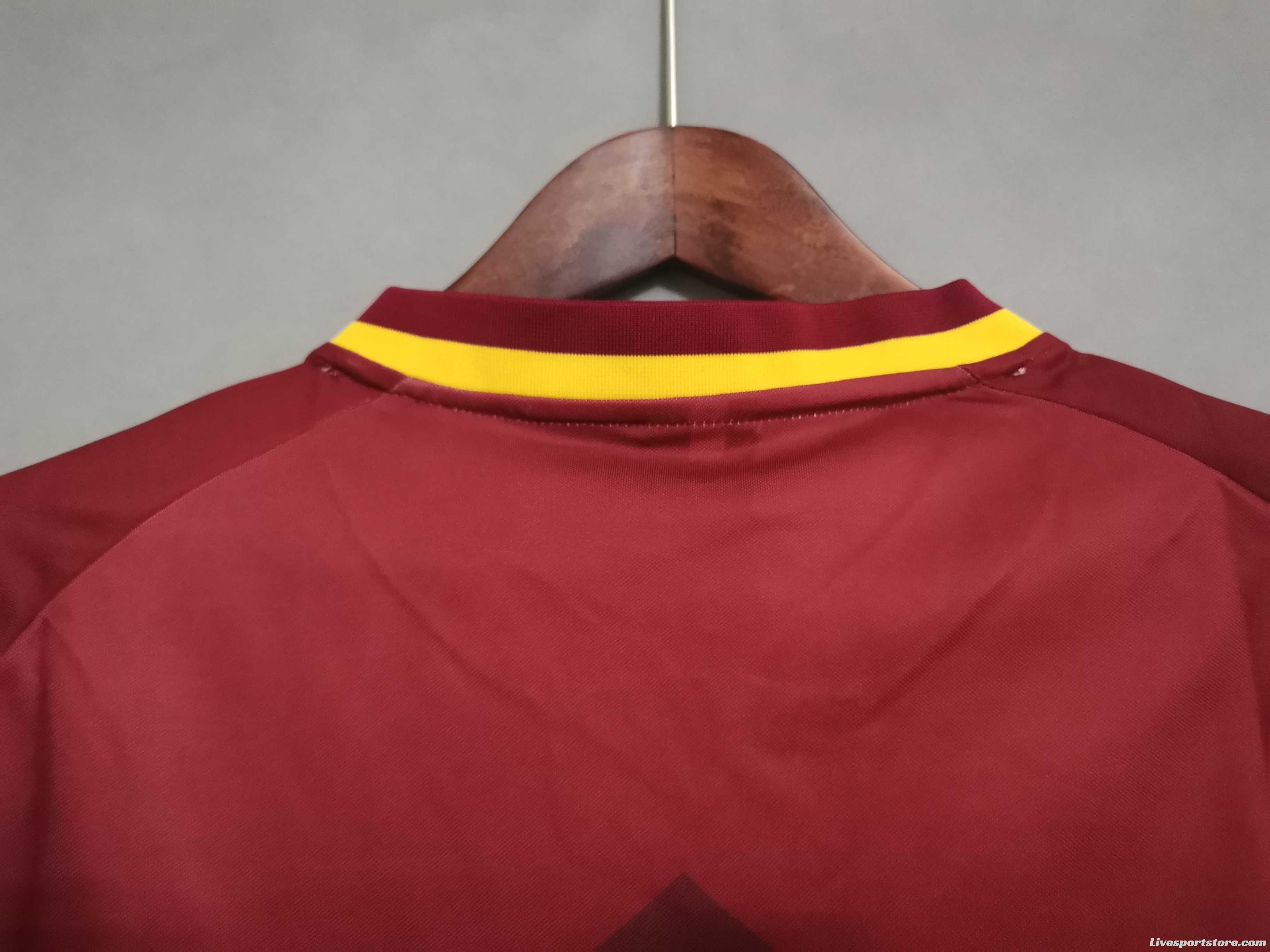 Retro 97 98 Roma Home Jersey