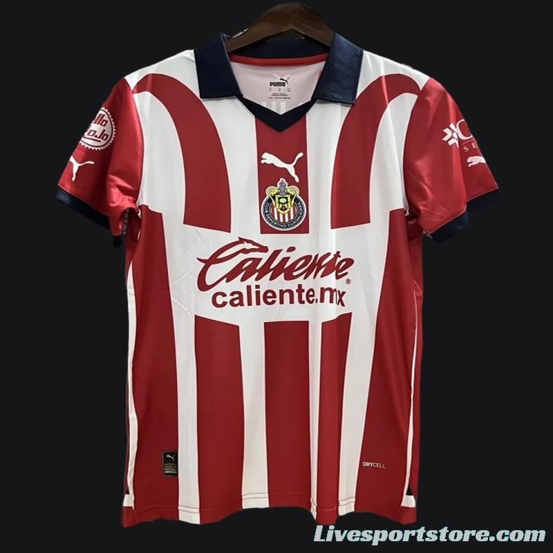 23/24 Chivas Guadalajara Home Jersey