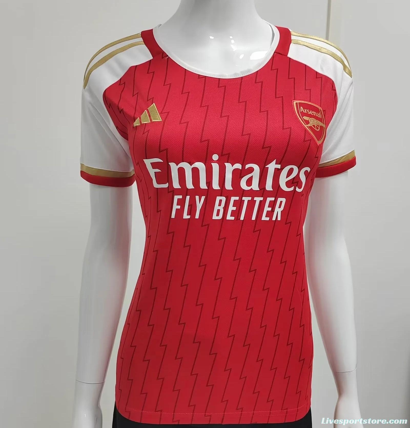 23/24 Women Arsenal Home Jersey