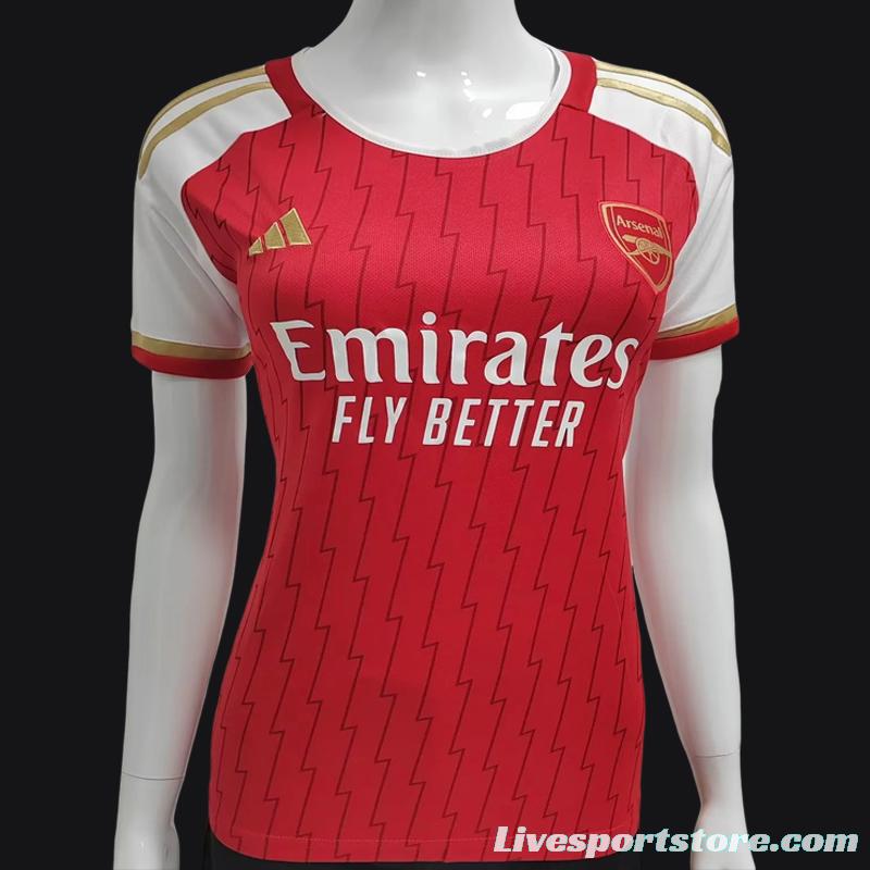 23/24 Women Arsenal Home Jersey