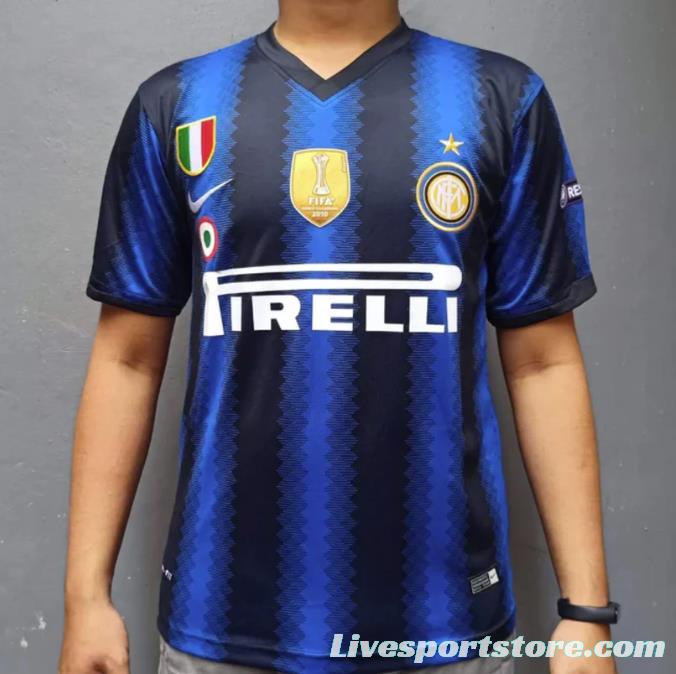 Retro 10/11 Inter Milan Home Jersey