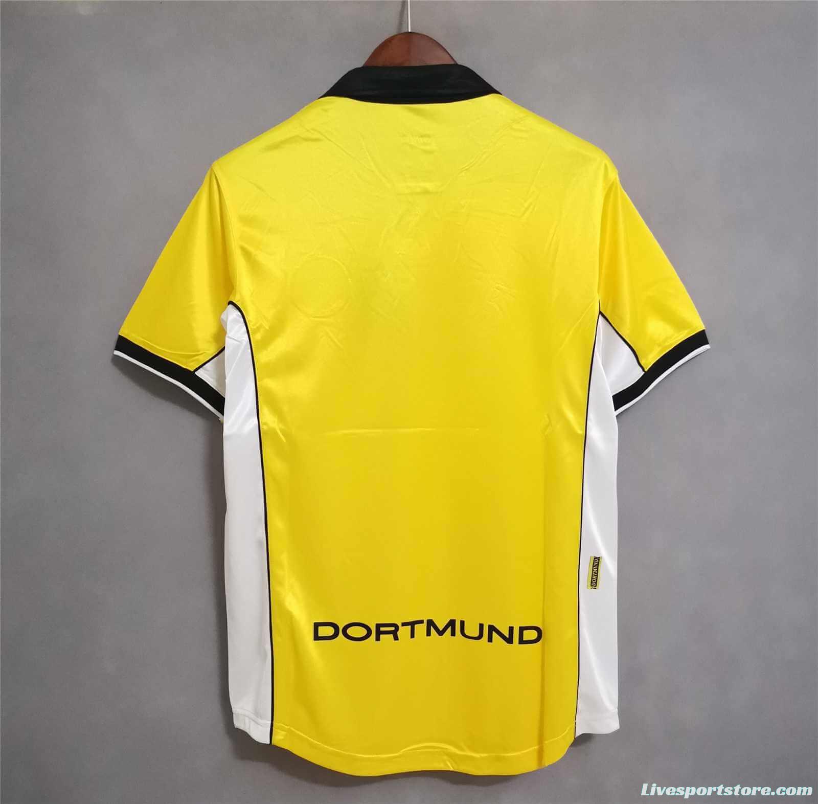 Retro 98/99 Borussia Dortmund Home Jersey