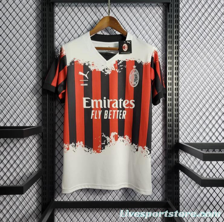 Retro 21/22 AC Milan x Nemen Forth Jersey