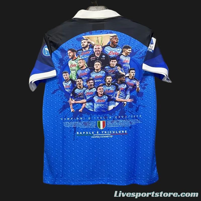 22/23 Napoli Home Champion Special Jersey