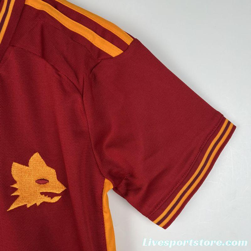 23/24 Kids Roma Home Jersey