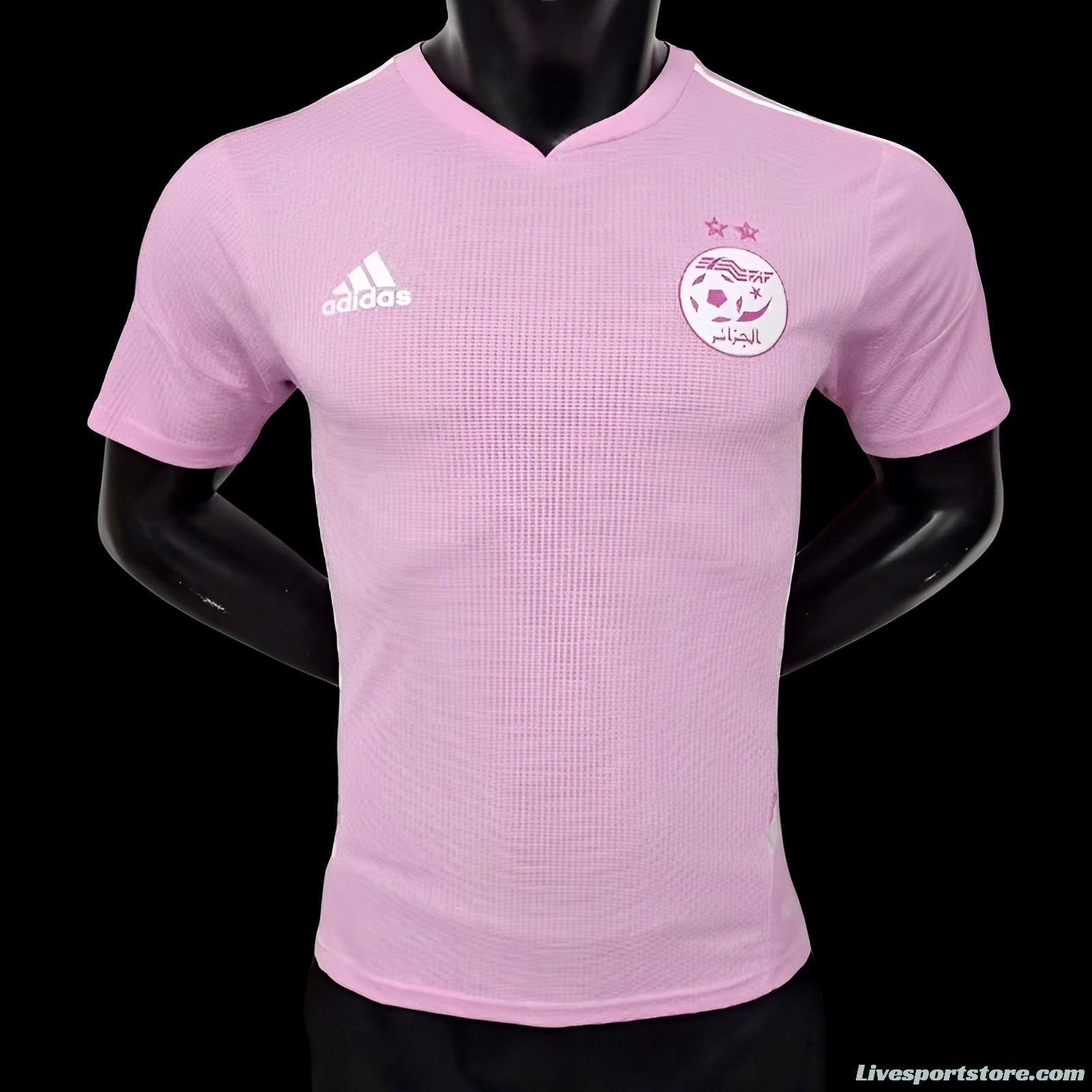 Player Version 2023 Algeria Pink Jersey