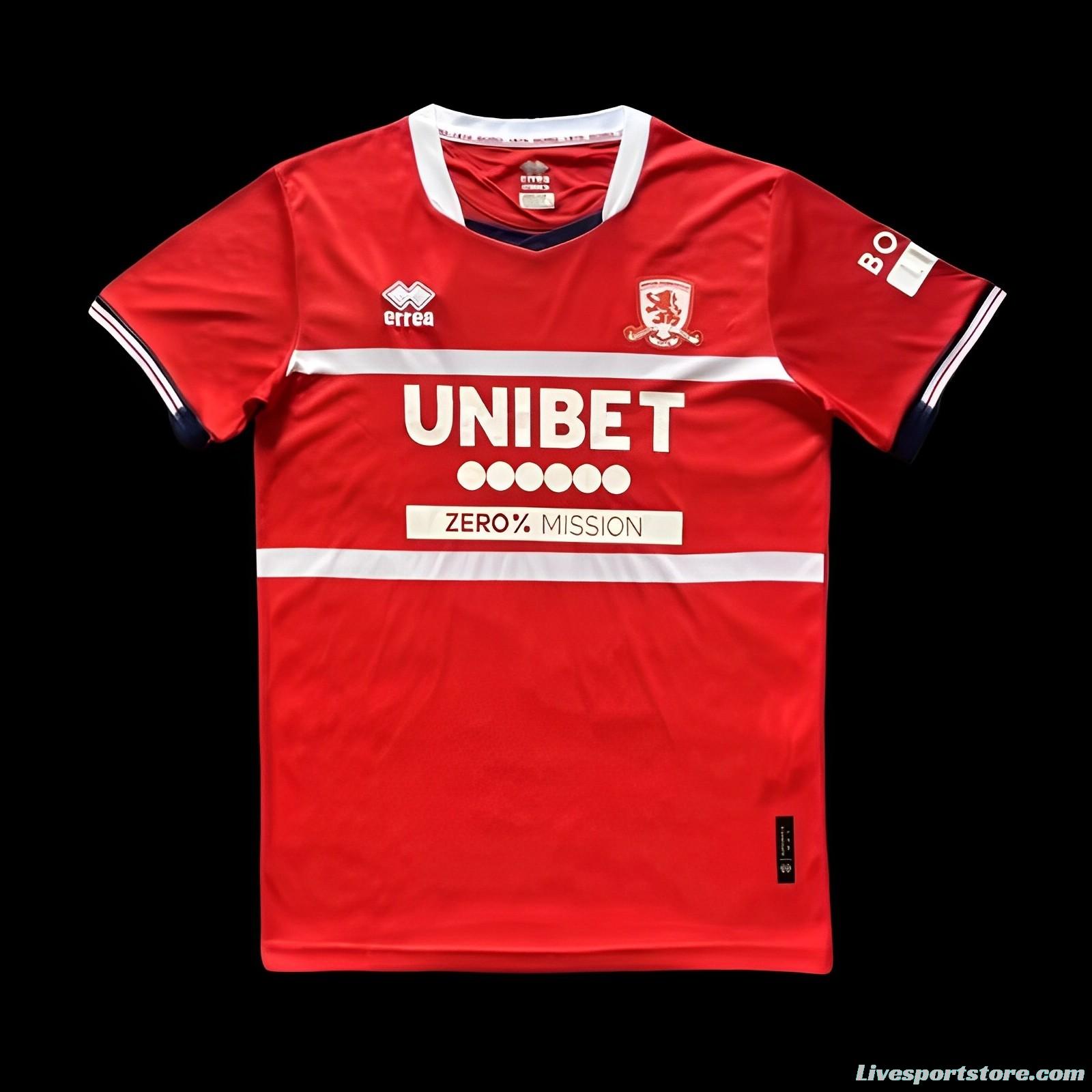 23/24 Middlesbrough Home Jersey