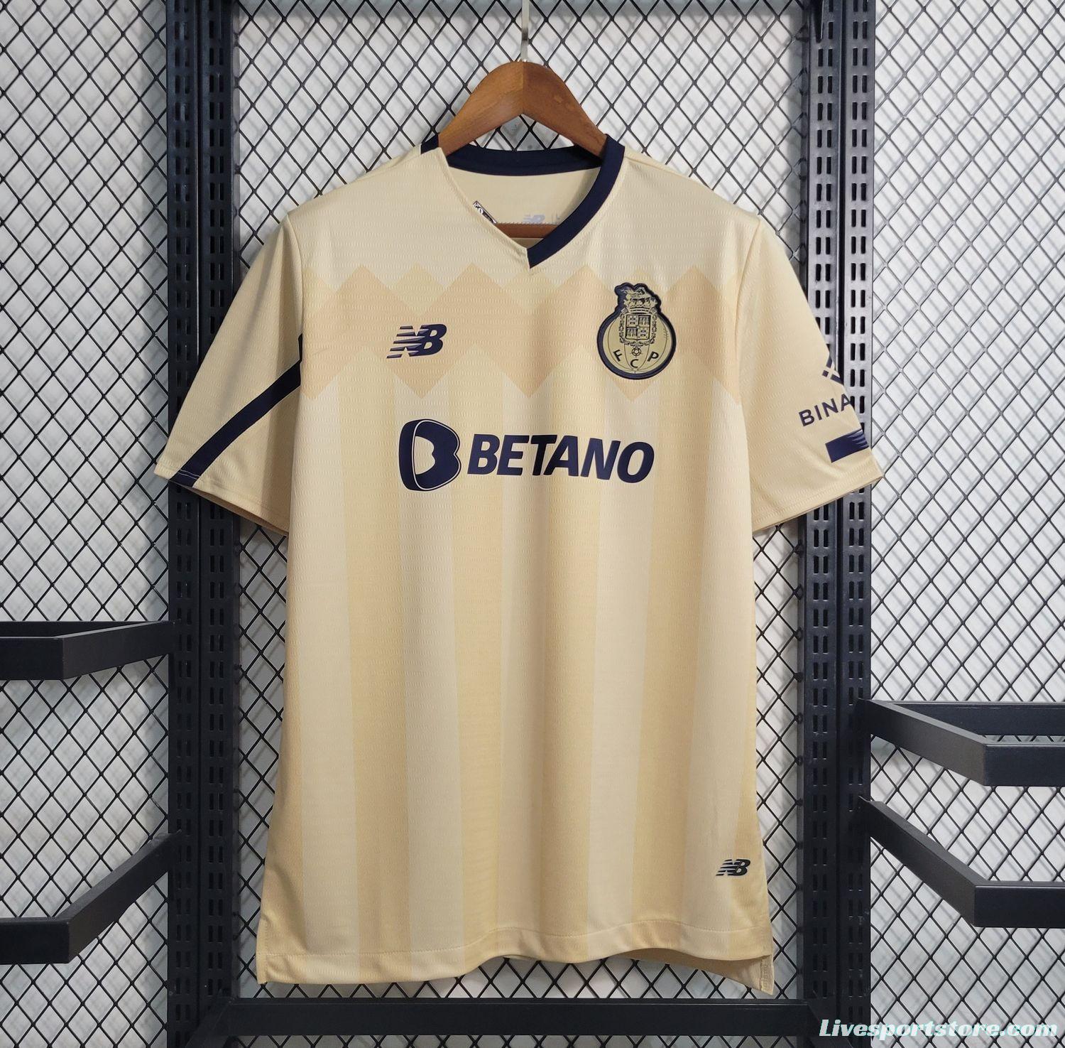 23/24 Porto Away Yellow Jersey