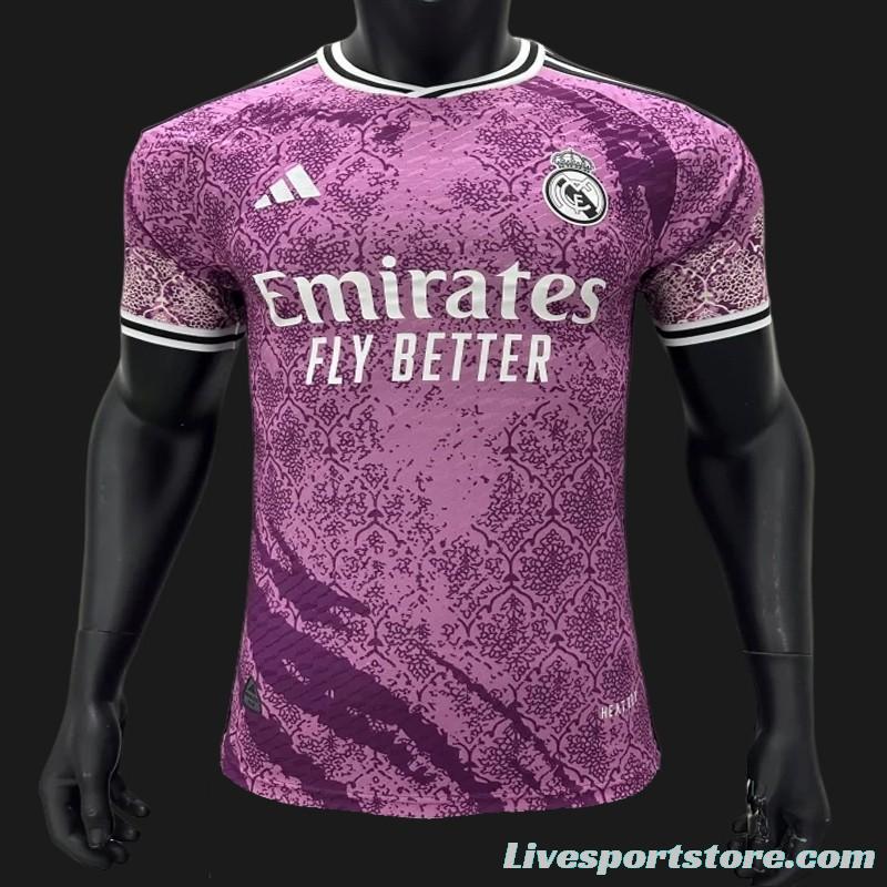 Player Version 23/24 Real Madrid Purple Special Jersey