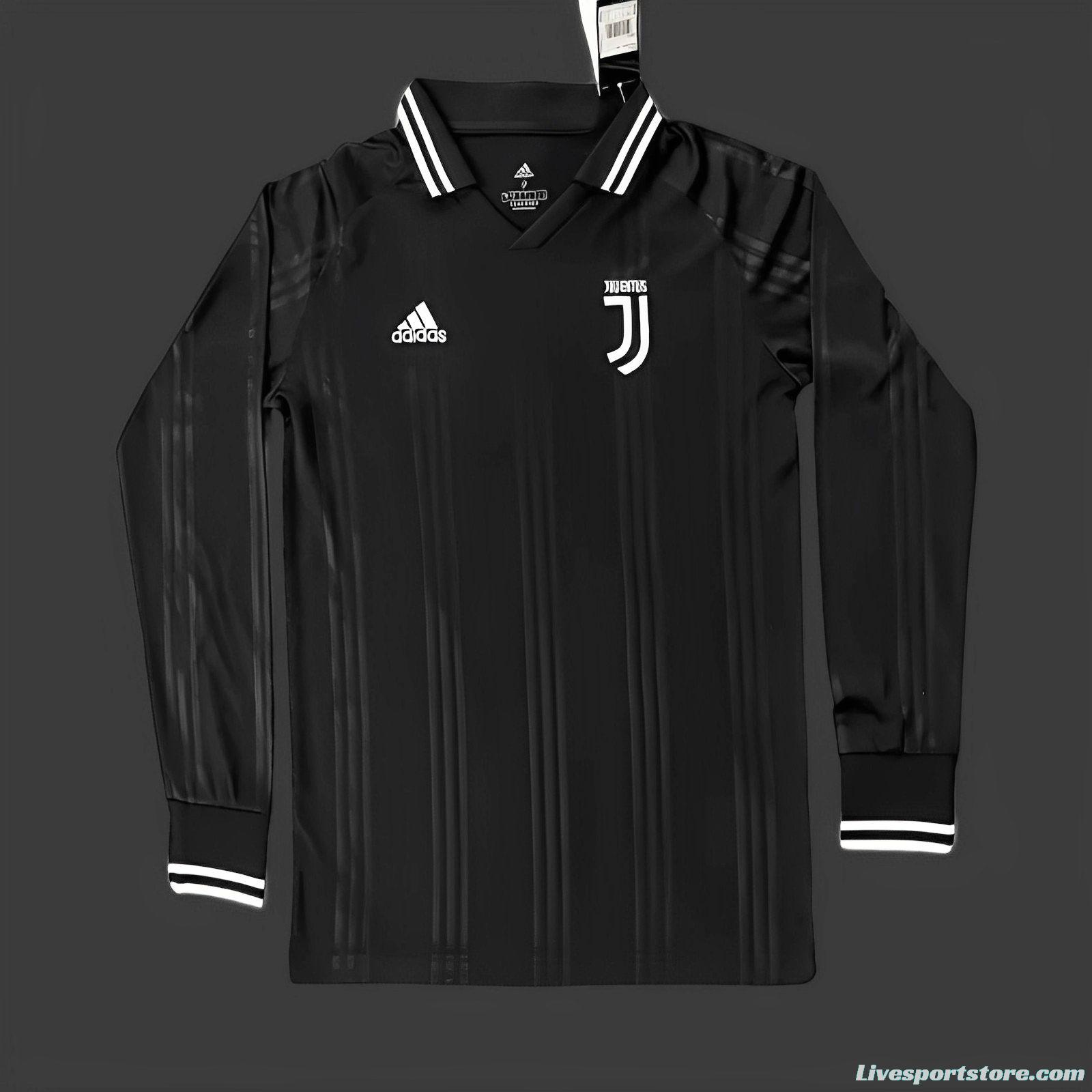 23/24 Juventus Black Long Sleeve Jersey