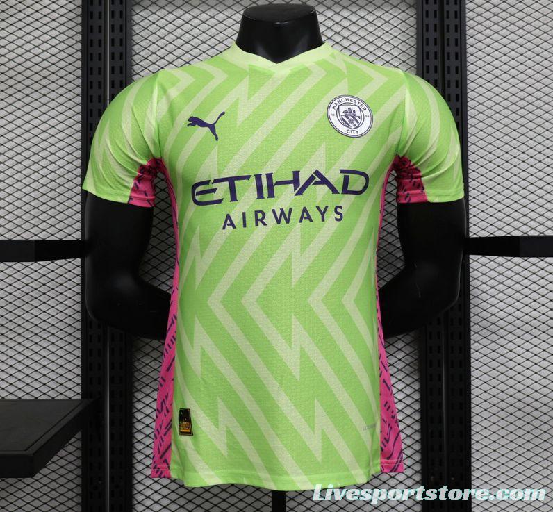 Player Version 23/24 Manchester City Green Training Jersey