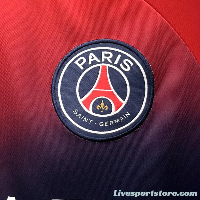 23/24 PSG Red Blue Training Jersey