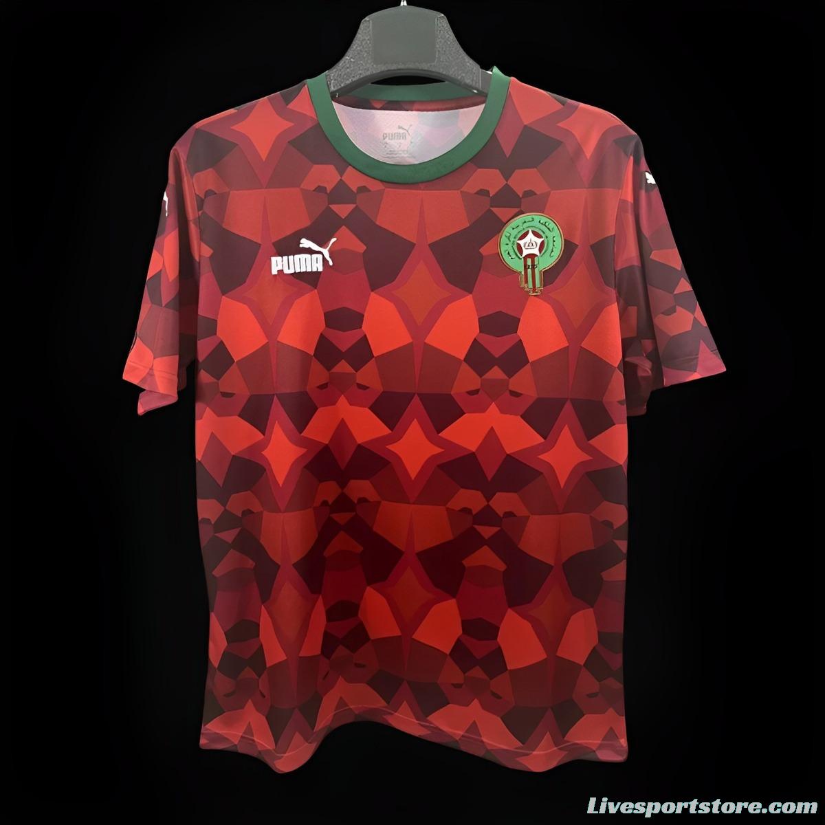 2023 Morocco Home Jersey