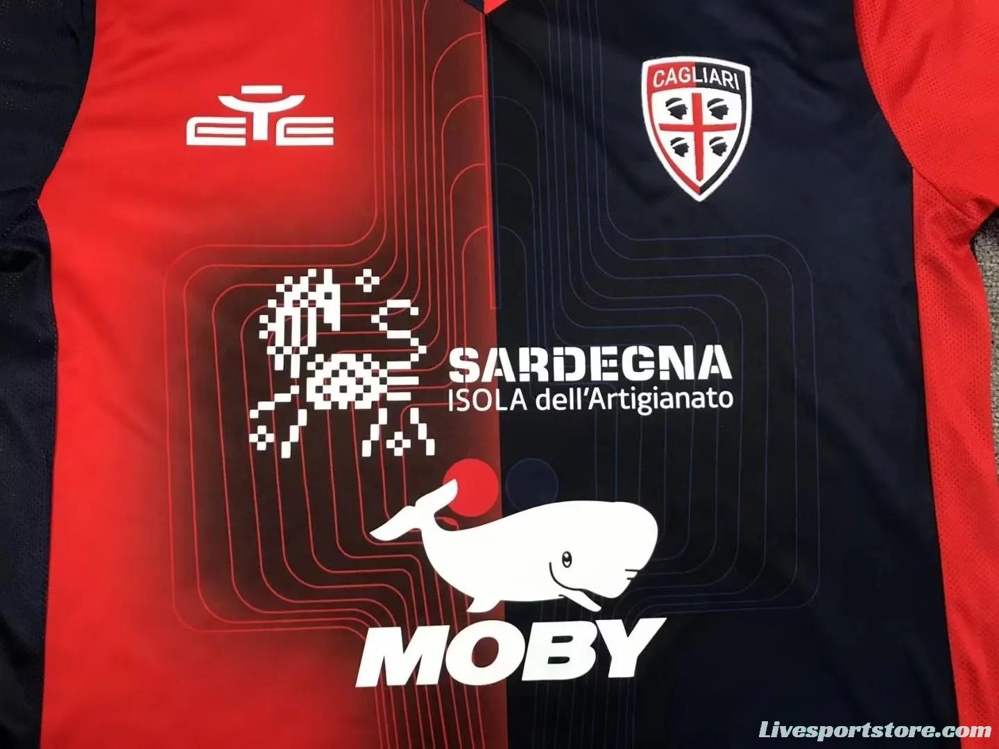 23/24 Cagliari Home Jersey