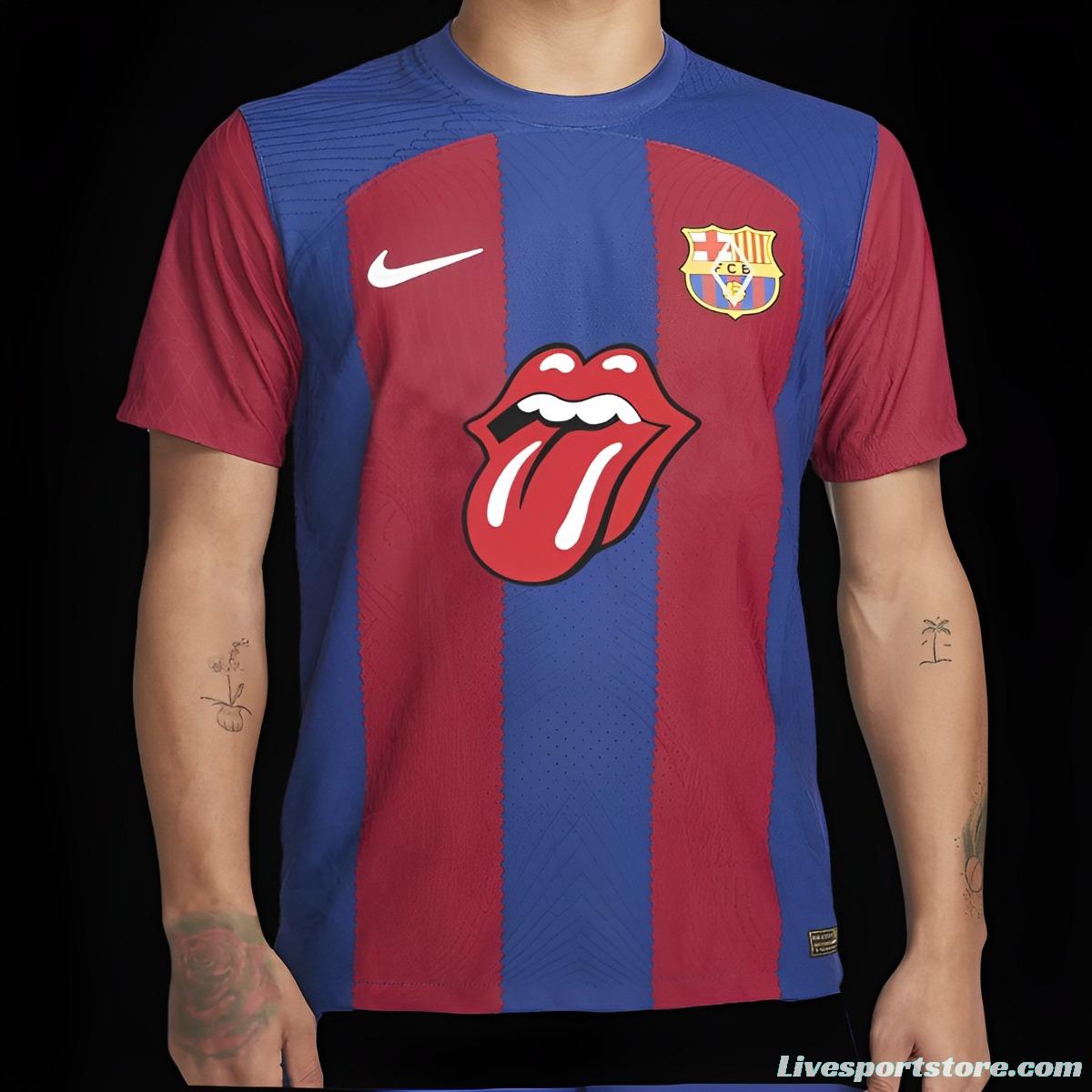 23/24 Barcelona Home Rolling Stones Special Jersey