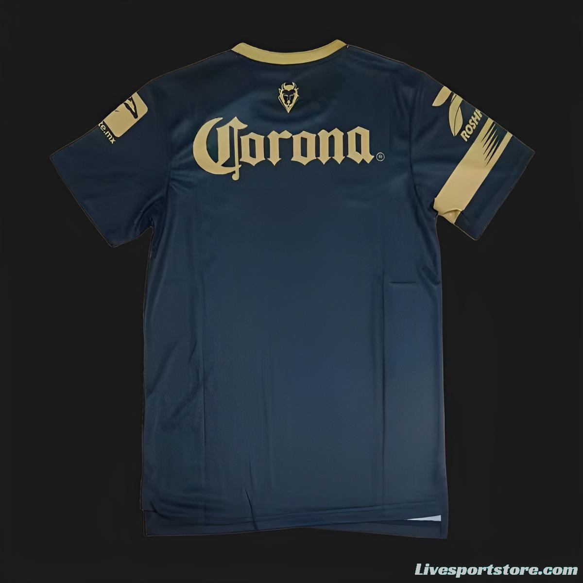 23/24 Toluca Third Navy Jersey