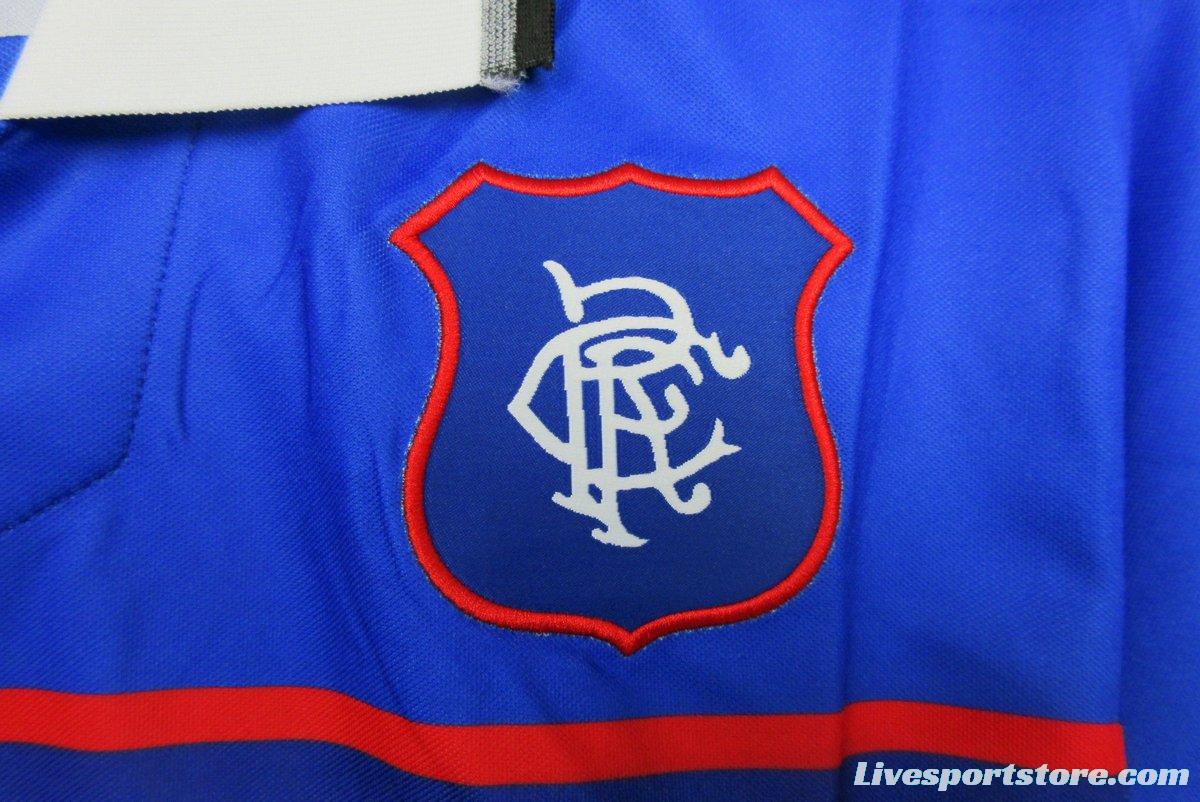 Retro 97/99 Glasgow Rangers Home Jersey