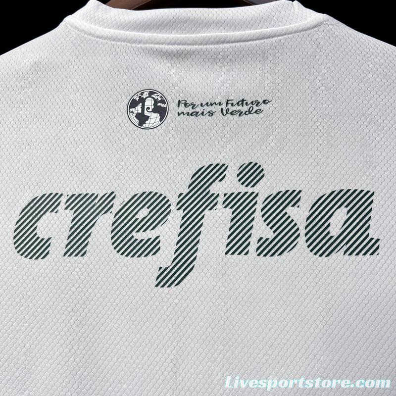 23/24 Palmeiras Cancer Awareness Goalkeeper White Jersey