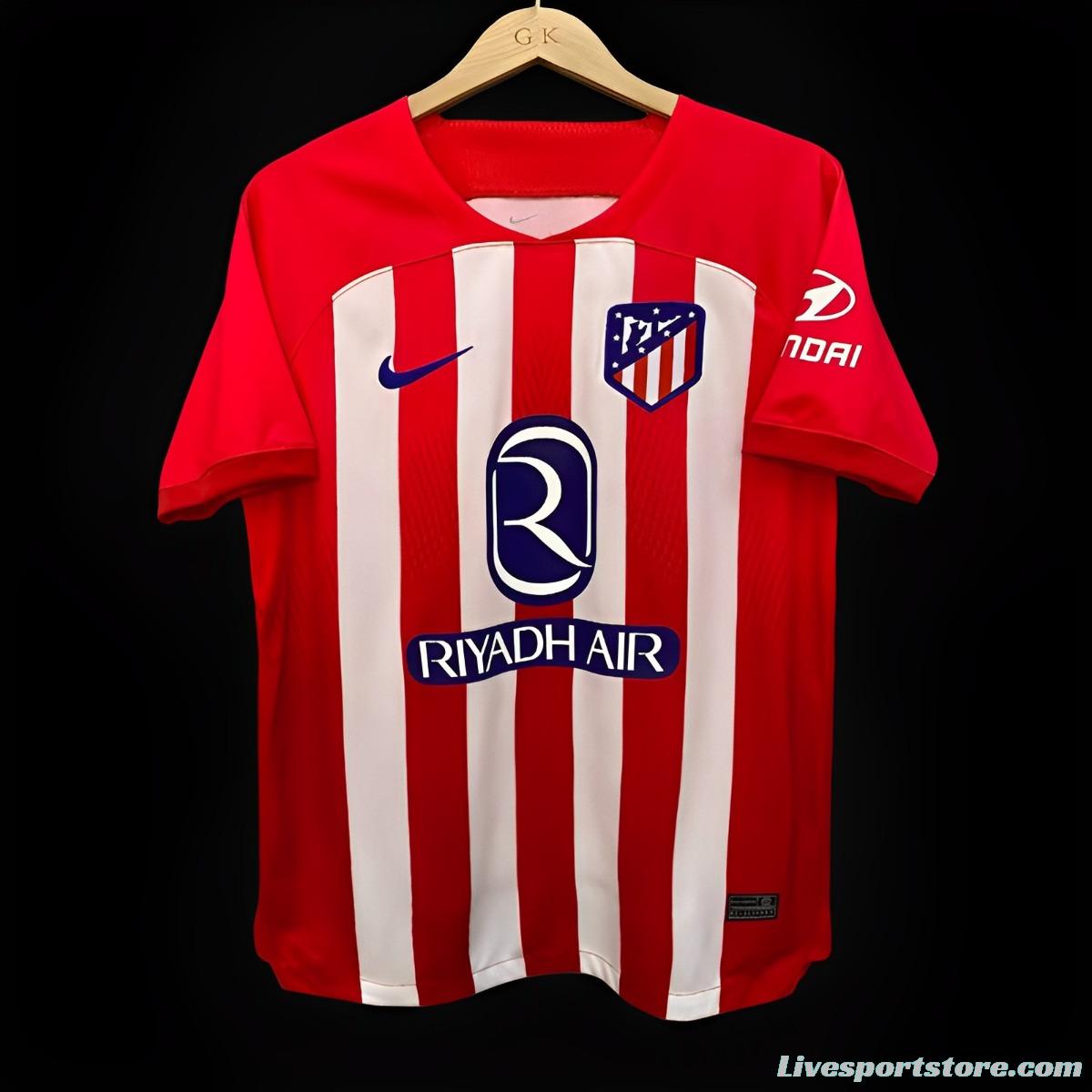 23/24 Atletico Madrid Home Jersey