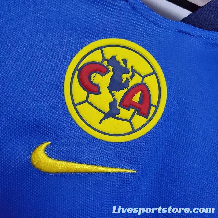 Retro 01/02 Club America Away Blue Jersey