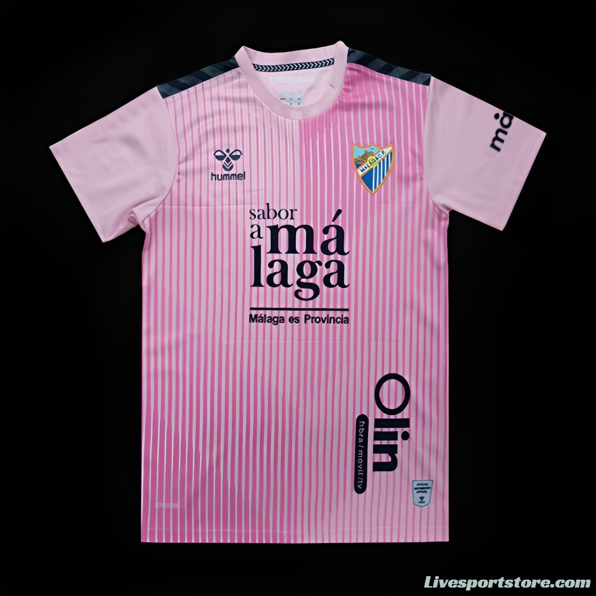 23/24 Malaga Pink Goalkeeper Jersey