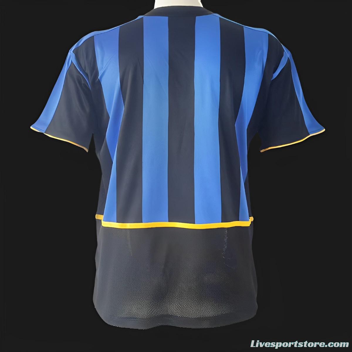 Retro 02/04 Inter Milan Home Jersey