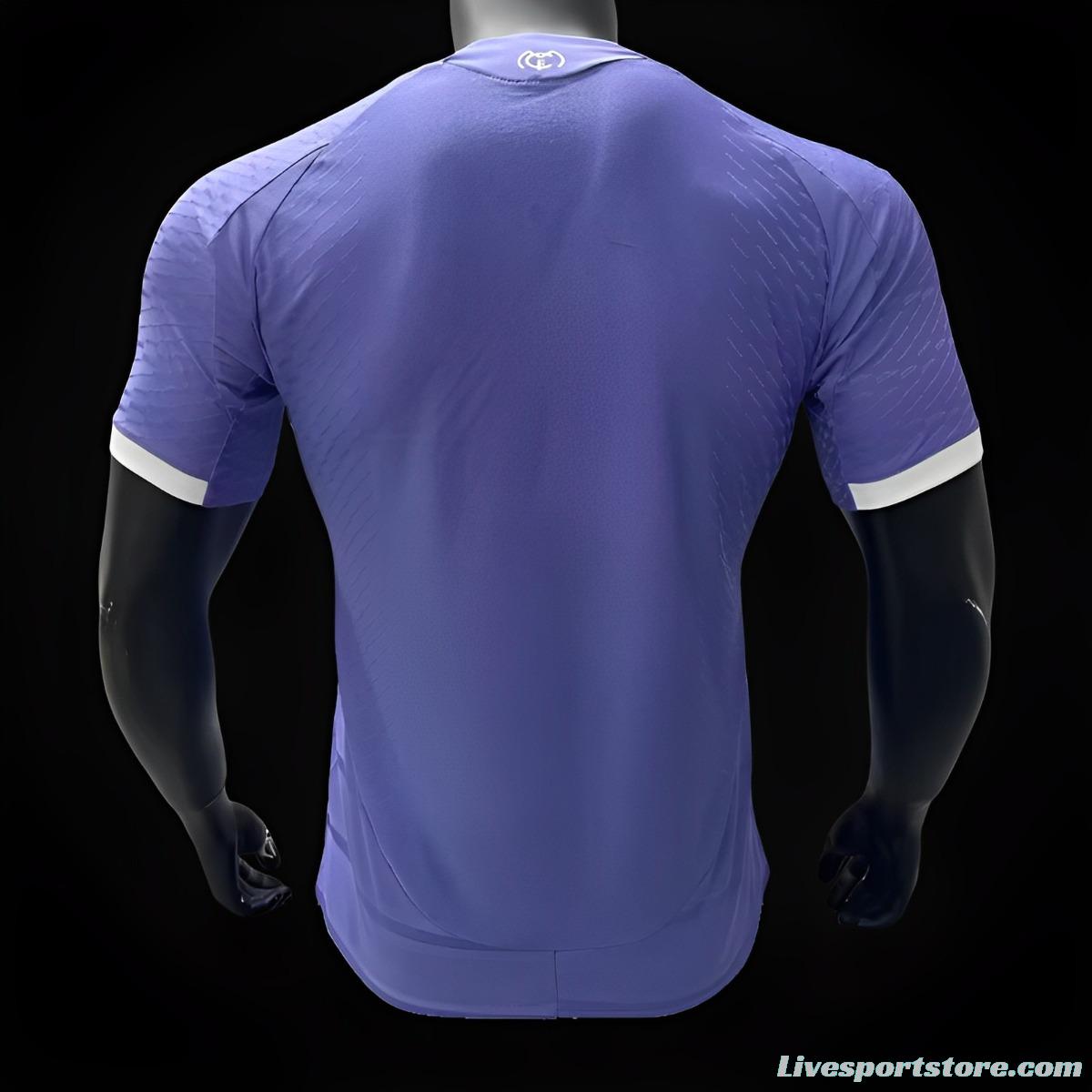 Player Version 24/25 Real Madrid Away Purple Jersey