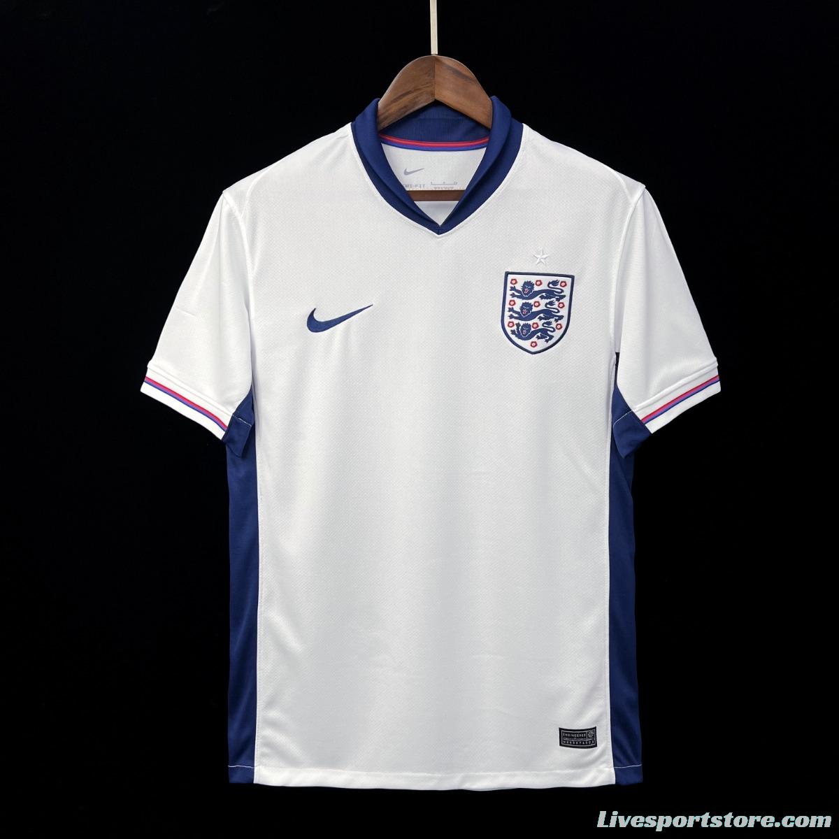 2024 England Home White Jersey